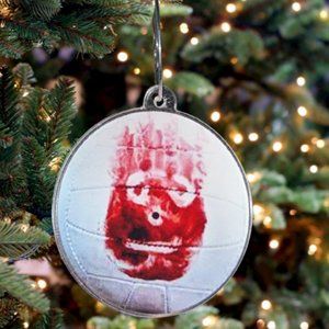 Wilson Tom Hanks Film "Castaway" Volleyball Holiday Christmas Tree Ornament LIM.